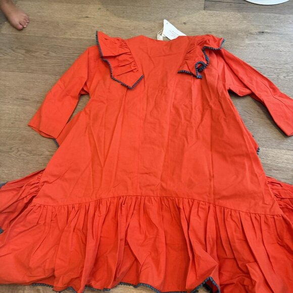 Tía Cibani Res Ruffle Dress Coat Jacket - Picture 7 of 7